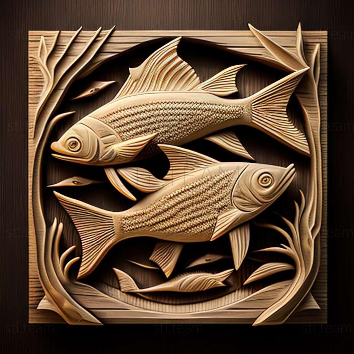 3D model Tetras fish (STL)